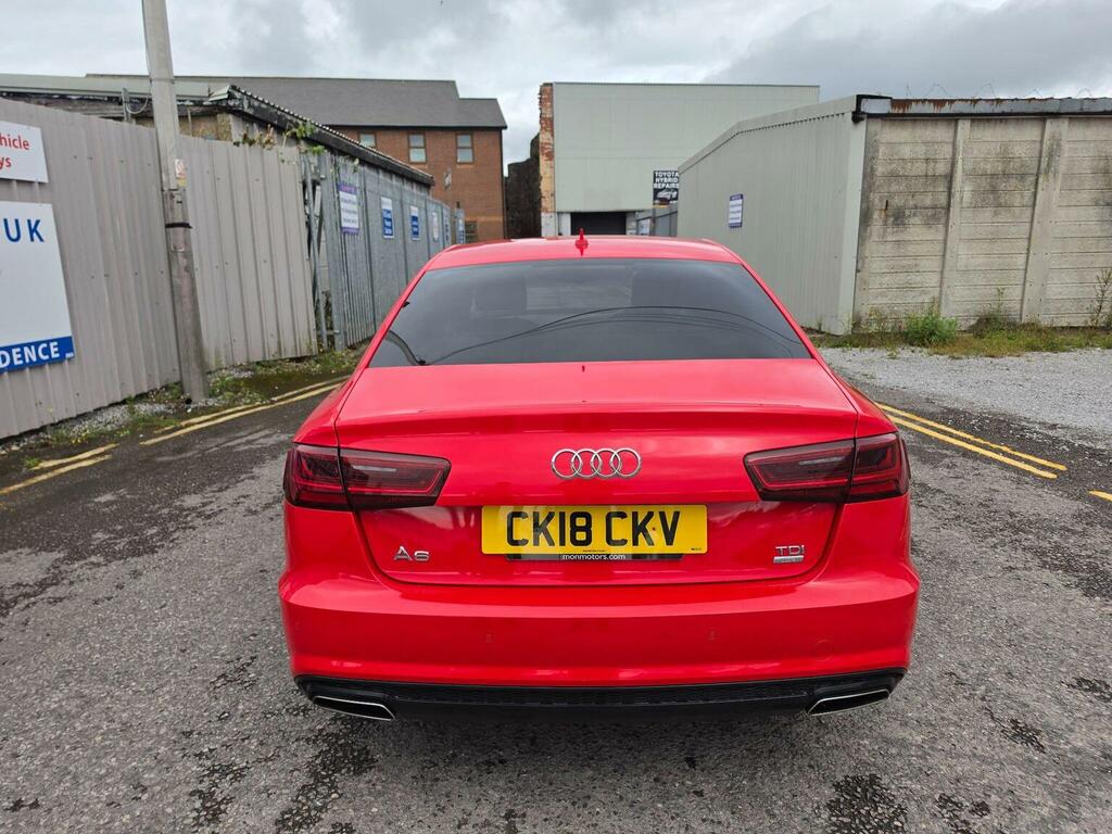 Audi A6 Saloon 2.0 Tdi Ultra Black Edition S Tronic Euro 6 Ss Red #5