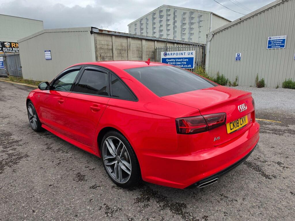 Audi A6 Saloon 2.0 Tdi Ultra Black Edition S Tronic Euro 6 Ss Red #4