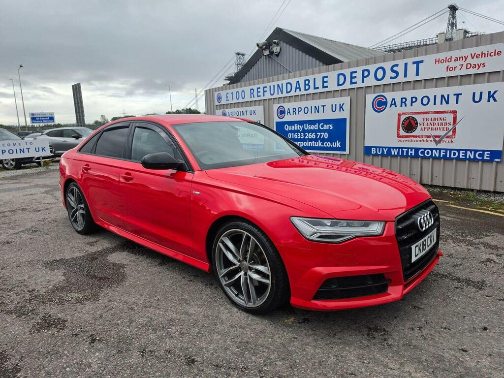 Audi A6 Saloon 2.0 Tdi Ultra Black Edition S Tronic Euro 6 Ss Red