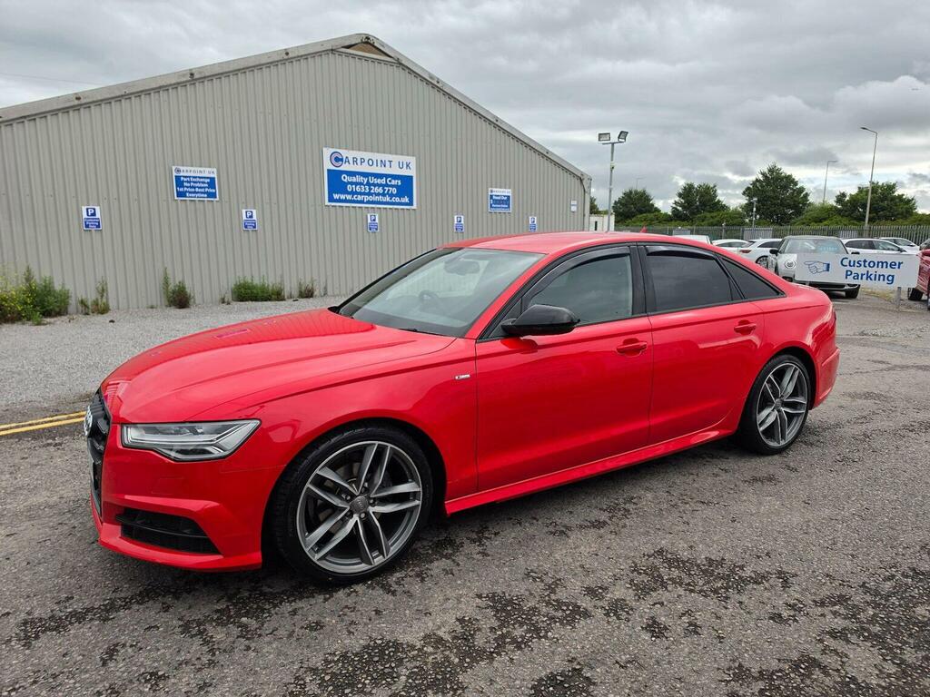 Audi A6 Saloon 2.0 Tdi Ultra Black Edition S Tronic Euro 6 Ss Red #3