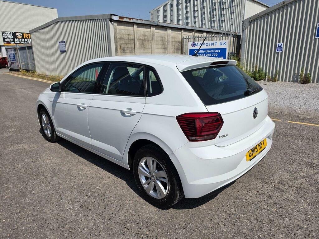 Volkswagen Polo 1.6 Tdi Se Euro 6 Ss White #4