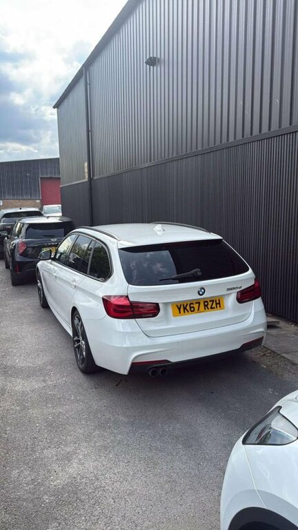 BMW 3 Series 2.0 320D M YK67RZH White #2