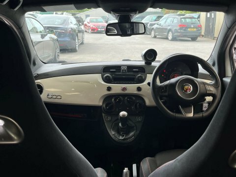 Abarth 500 Hatchback 1.4 White #9
