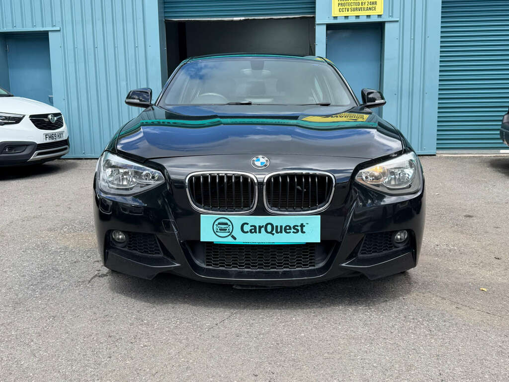 BMW 1 Series 2.0 120D M Sport GX13HFY Black #6