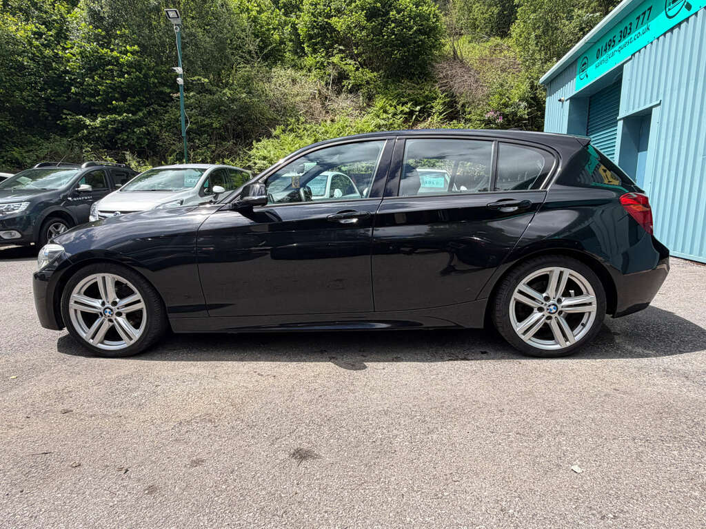 BMW 1 Series 2.0 120D M Sport GX13HFY Black #5