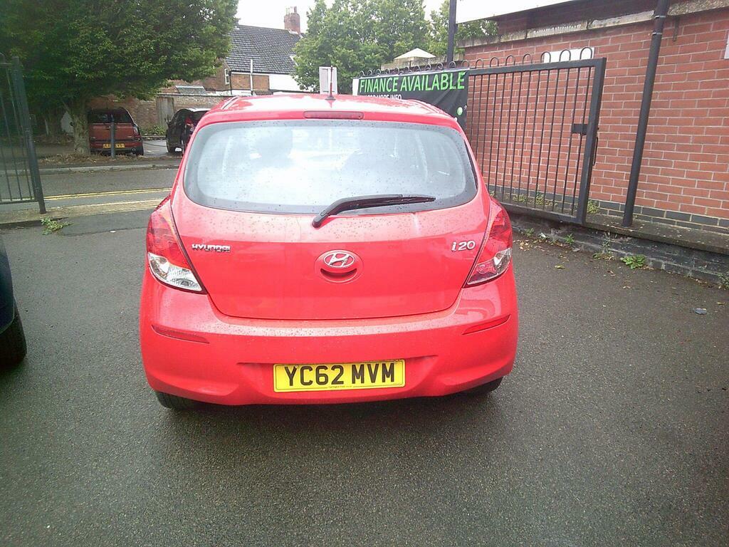 Hyundai I20 1.2 Active Euro 5 Red #4
