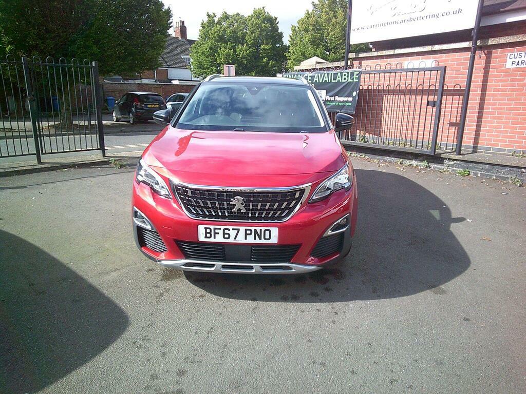 Peugeot 3008 1.6 Bluehdi Allure Eat Euro 6 S S BF67PNO Red #2