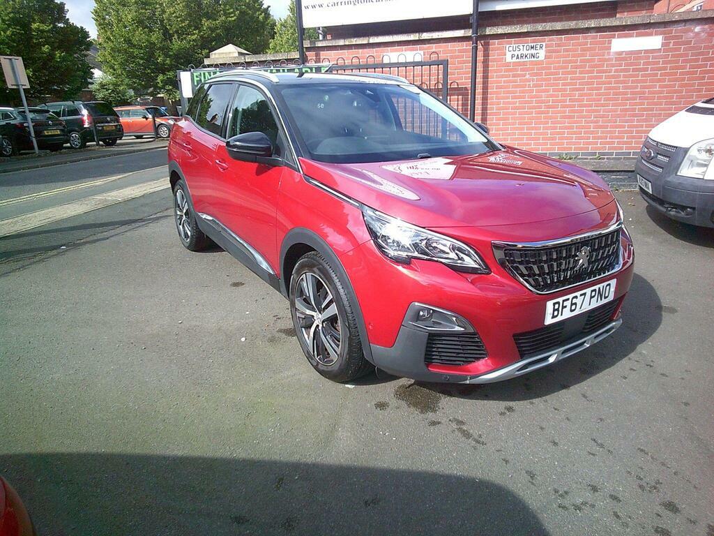 Peugeot 3008 1.6 Bluehdi Allure Eat Euro 6 S S Red