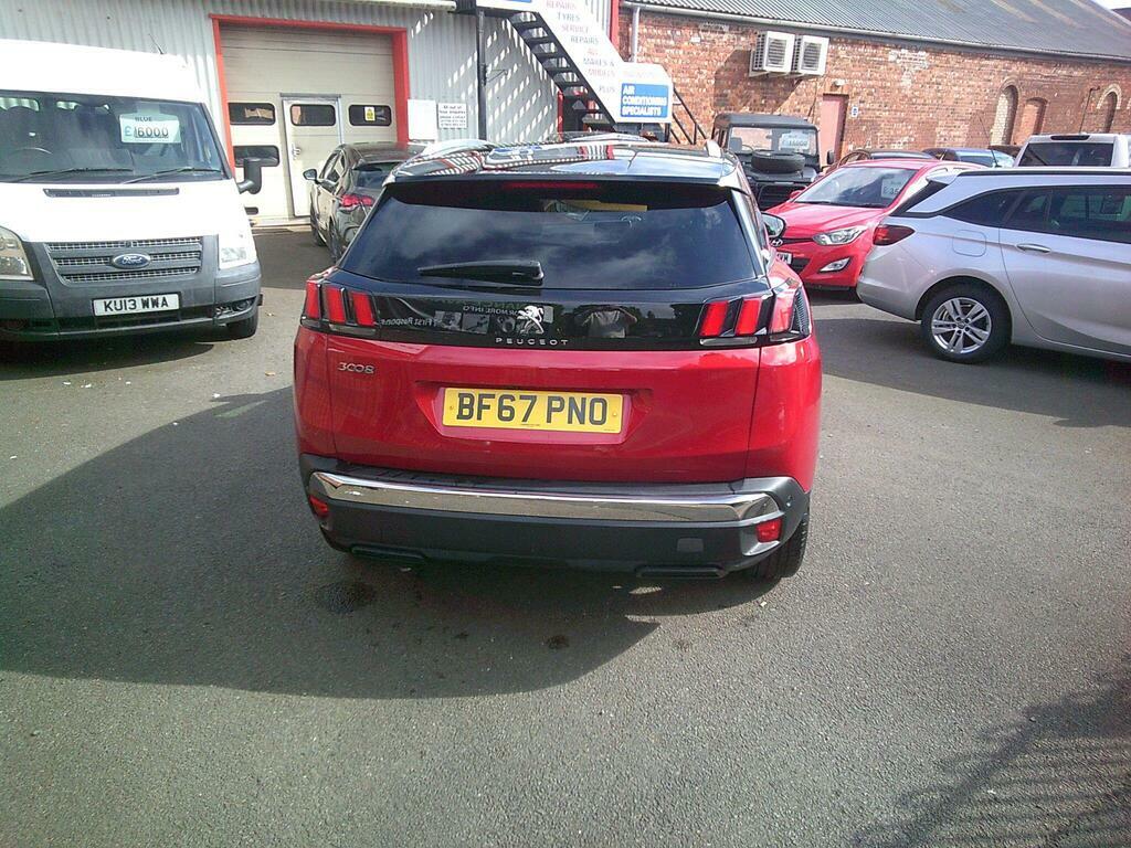 Peugeot 3008 1.6 Bluehdi Allure Eat Euro 6 S S BF67PNO Red #6