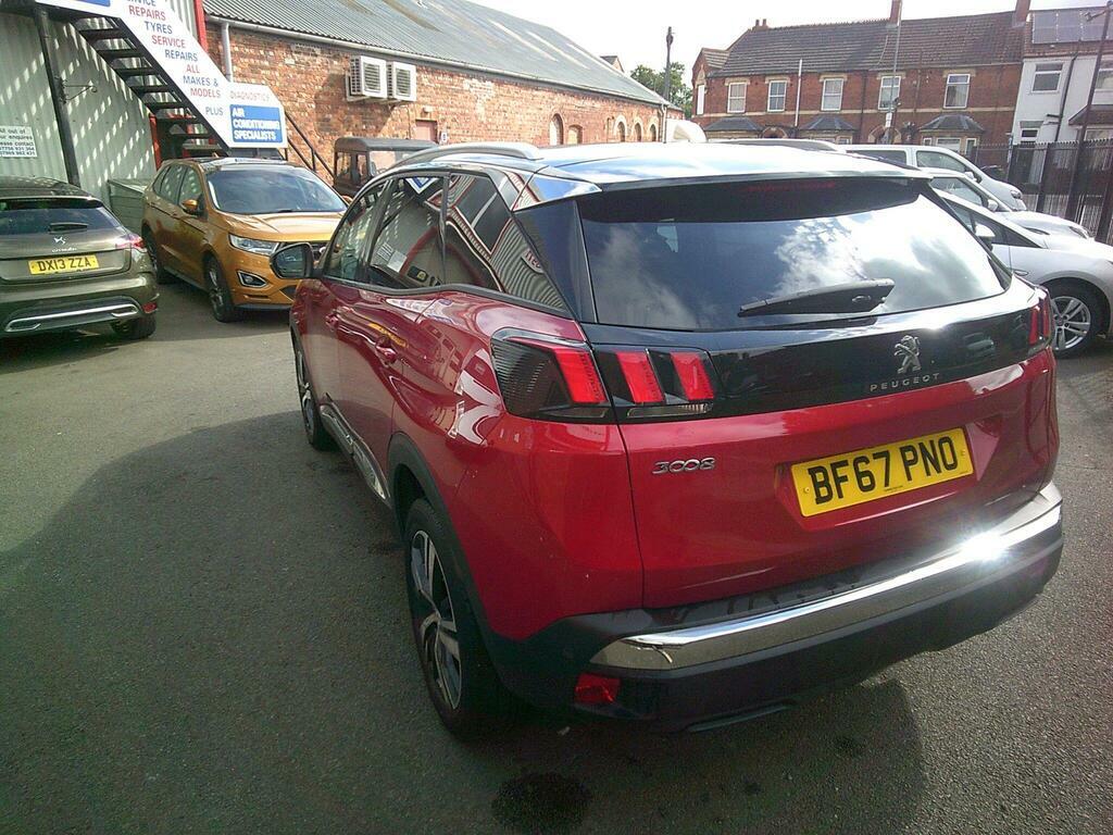 Peugeot 3008 1.6 Bluehdi Allure Eat Euro 6 S S BF67PNO Red #4