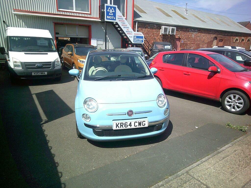 Fiat 500 1.2 Lounge Euro 6 S S Blue