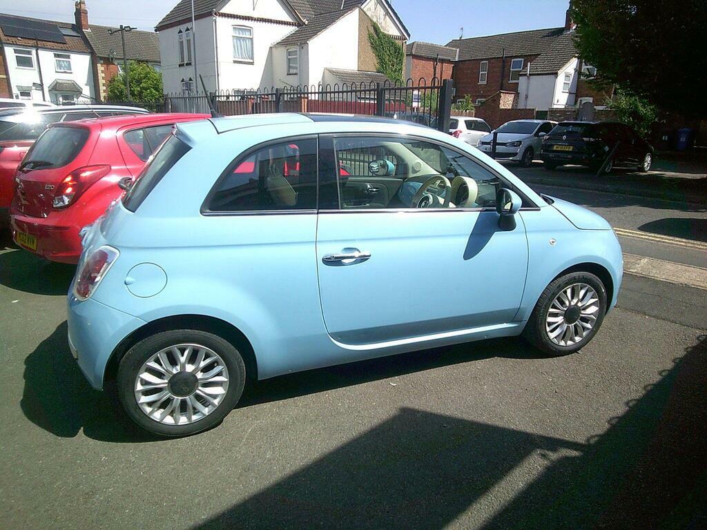 Fiat 500 1.2 Lounge Euro 6 S S Blue #3