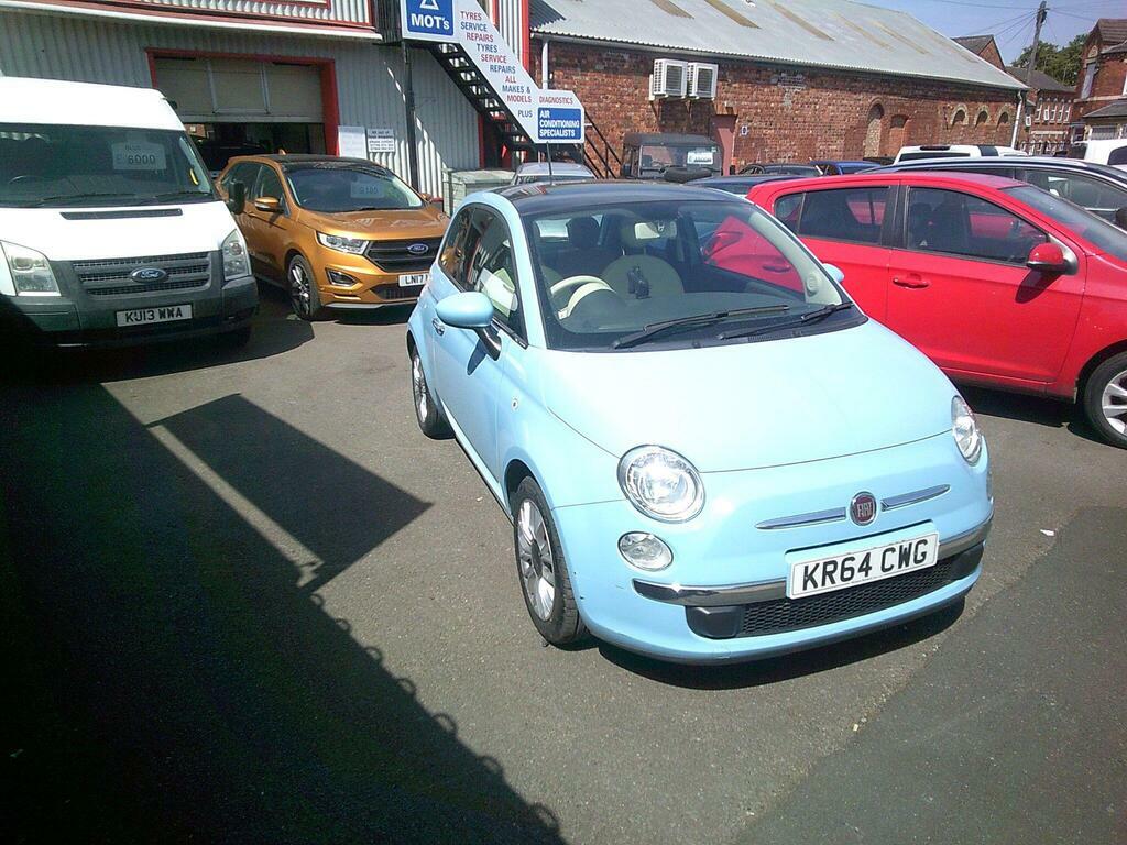 Fiat 500 1.2 Lounge Euro 6 S S Blue #2