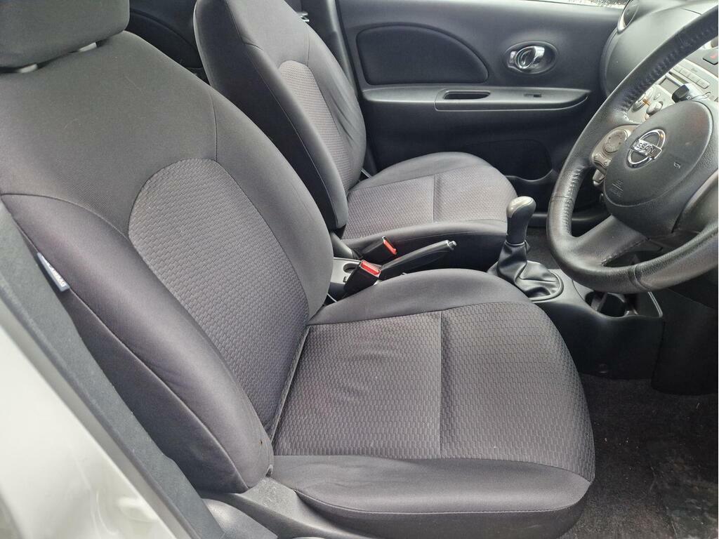 Nissan Micra Hatchback White #9