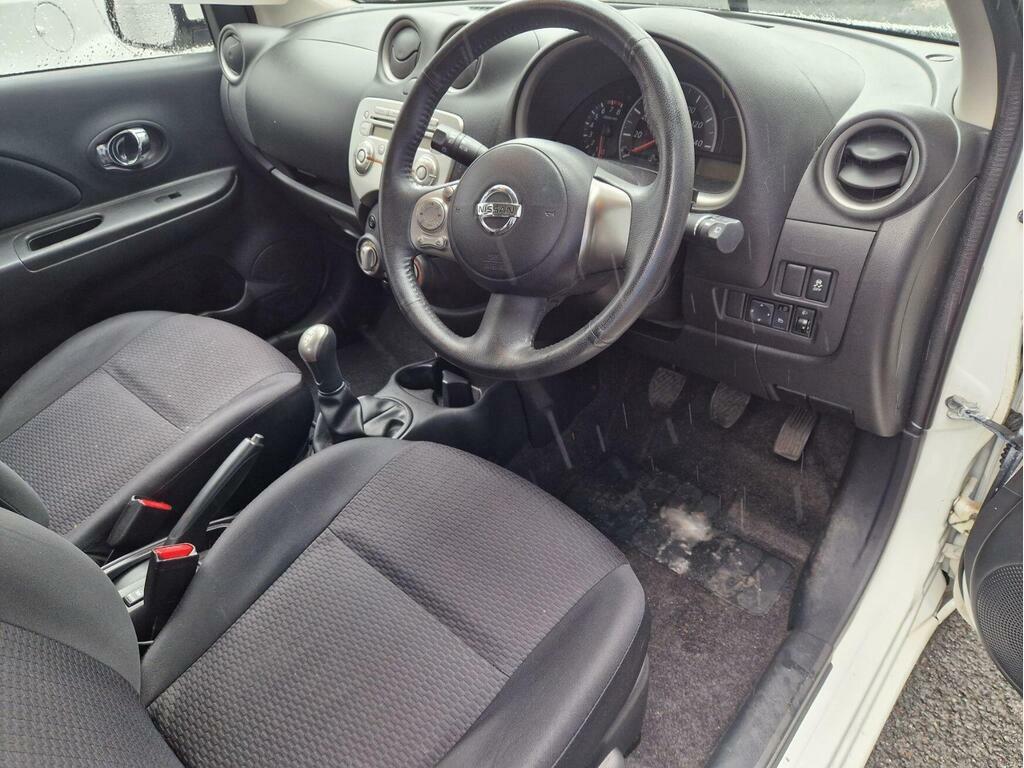 Nissan Micra Hatchback White #7