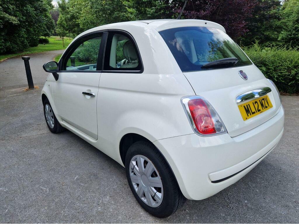 Fiat 500 1.2 Lounge Dualogic Start Stop White #8