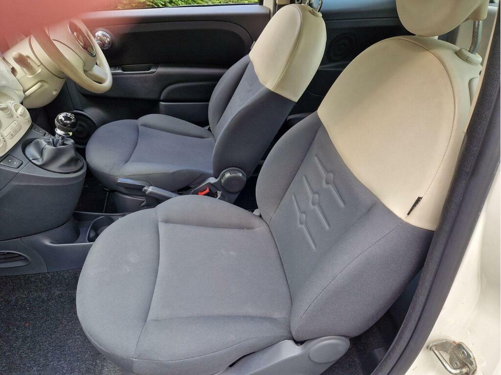 Fiat 500 1.2 Lounge Dualogic Start Stop White #11