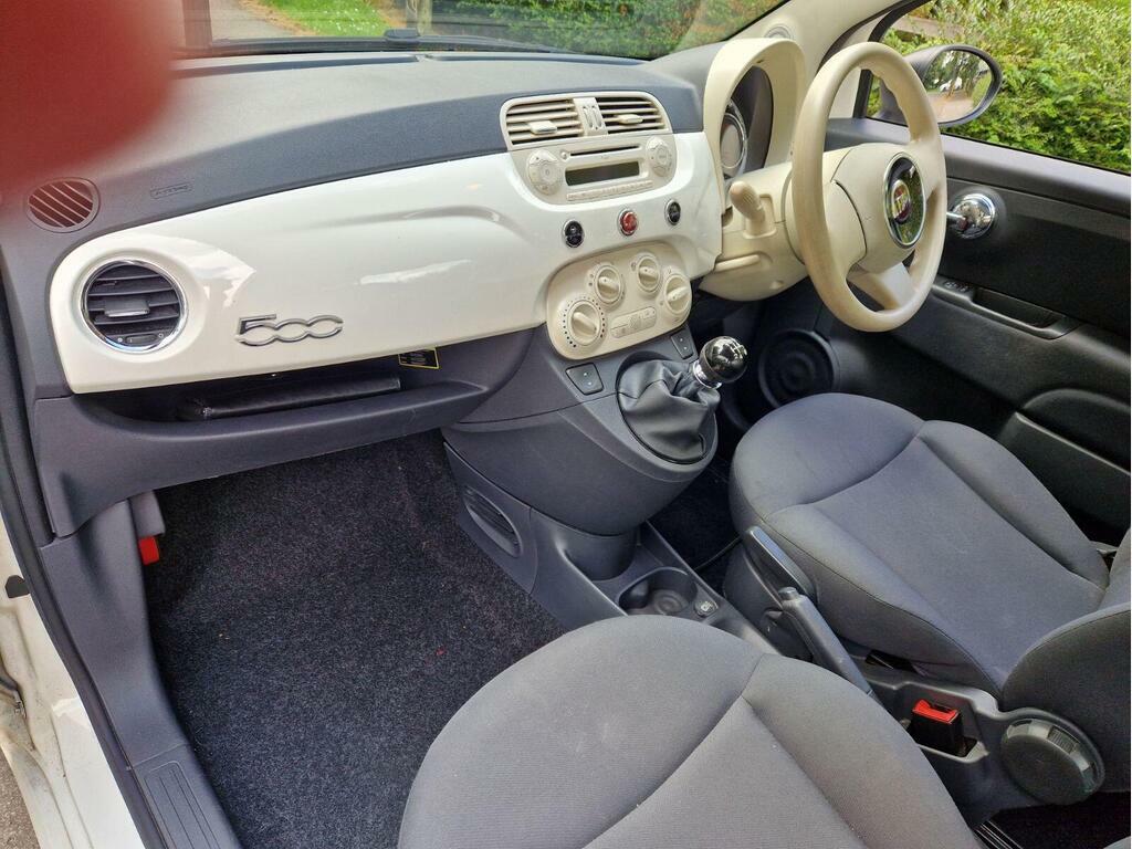 Fiat 500 1.2 Lounge Dualogic Start Stop White #12