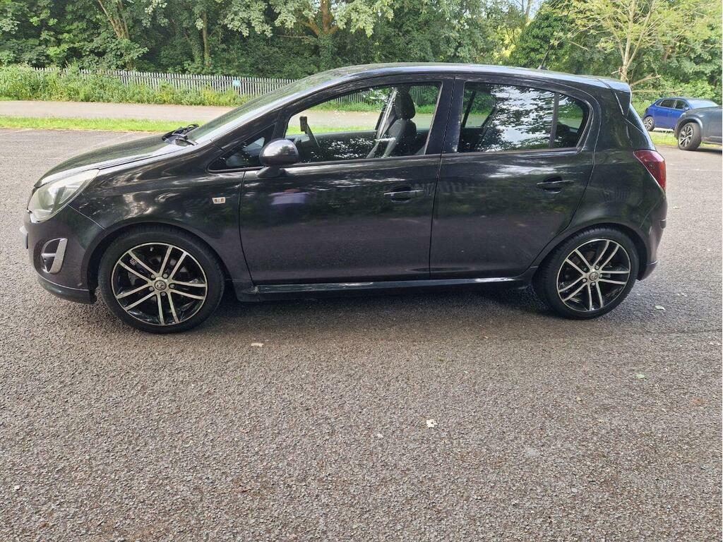 Vauxhall Corsa 1.4T 16V Black Edition Euro 5 S S ML14EWY Black #5