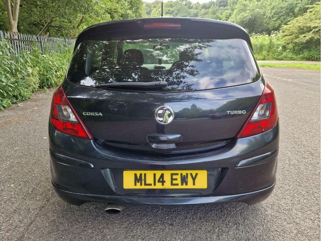 Vauxhall Corsa 1.4T 16V Black Edition Euro 5 S S ML14EWY Black #6