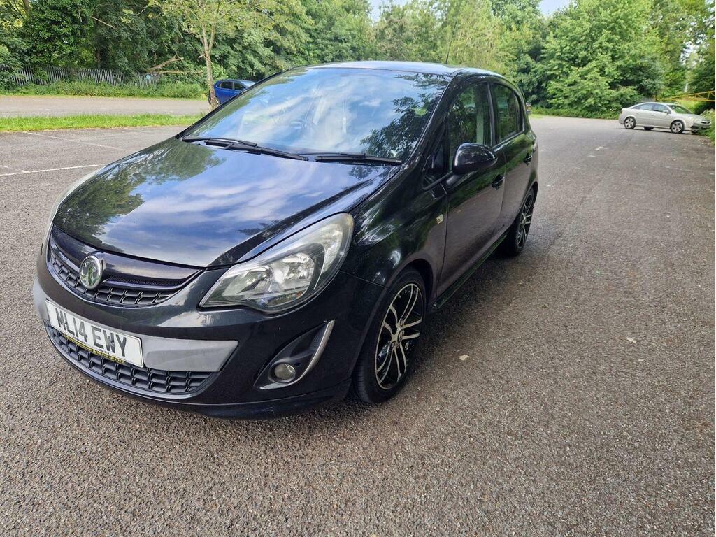 Vauxhall Corsa 1.4T 16V Black Edition Euro 5 S S ML14EWY Black #3