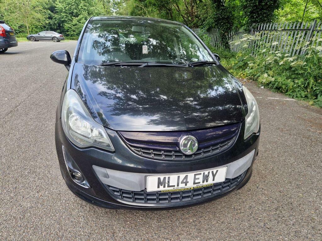 Vauxhall Corsa 1.4T 16V Black Edition Euro 5 S S ML14EWY Black #2