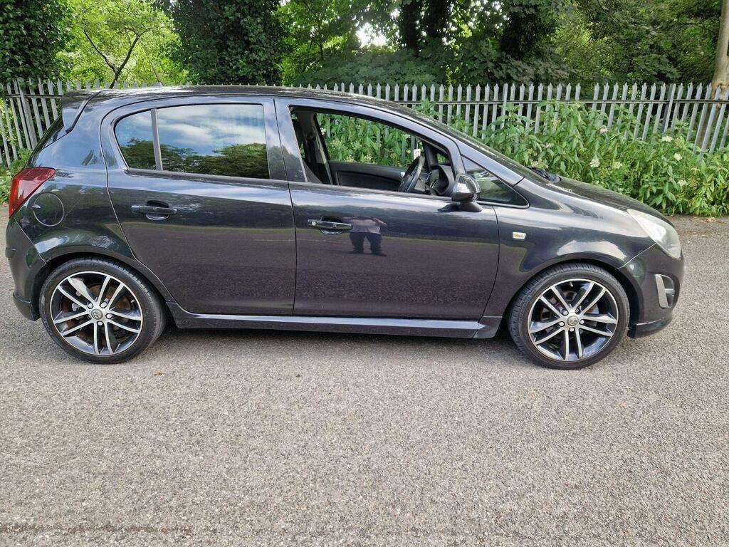 Vauxhall Corsa 1.4T 16V Black Edition Euro 5 S S ML14EWY Black #4
