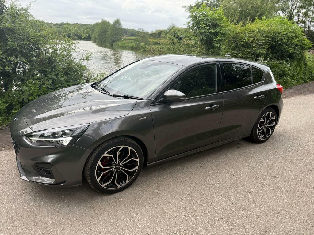 Ford Focus 1.0T Ecoboost St-line X Edition Euro 6 Ss YT22WVD Grey #2