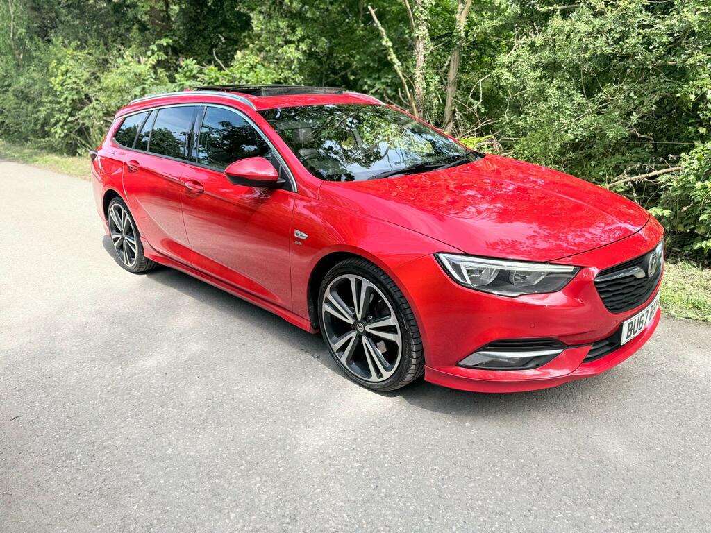 Vauxhall Insignia 2.0 Turbo D Blueinjection Sri VX Line Nav Sports T BU67BSY Red #5