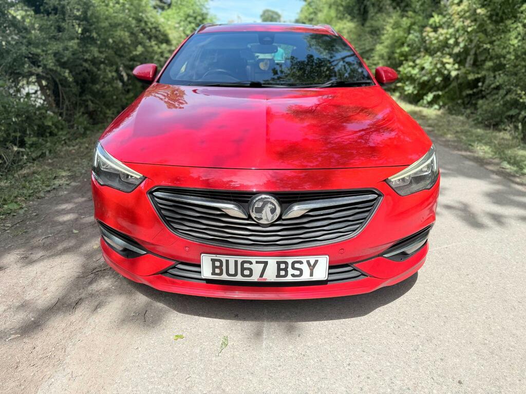 Vauxhall Insignia 2.0 Turbo D Blueinjection Sri VX Line Nav Sports T BU67BSY Red #3