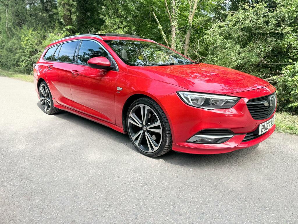 Vauxhall Insignia 2.0 Turbo D Blueinjection Sri VX Line Nav Sports T BU67BSY Red #2