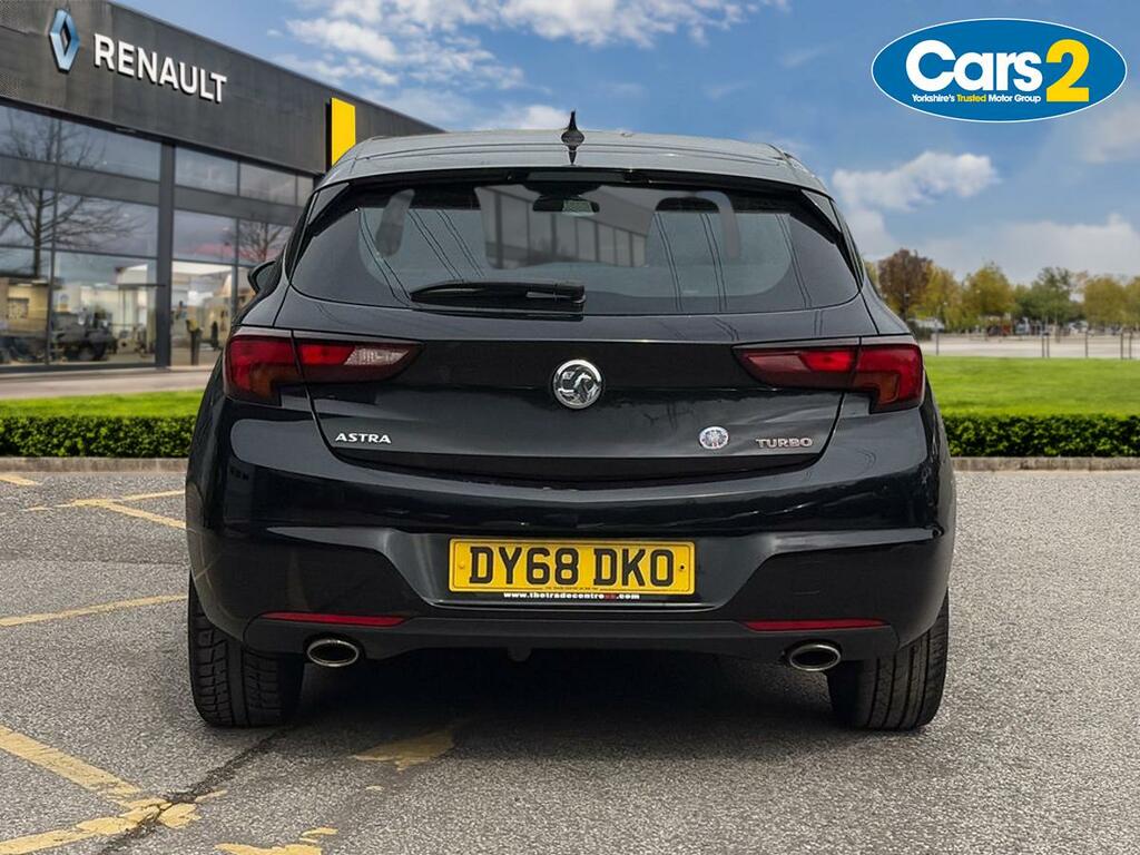 Vauxhall Astra 1.6T 16V 200 Elite Nav DY68DKO Black #4