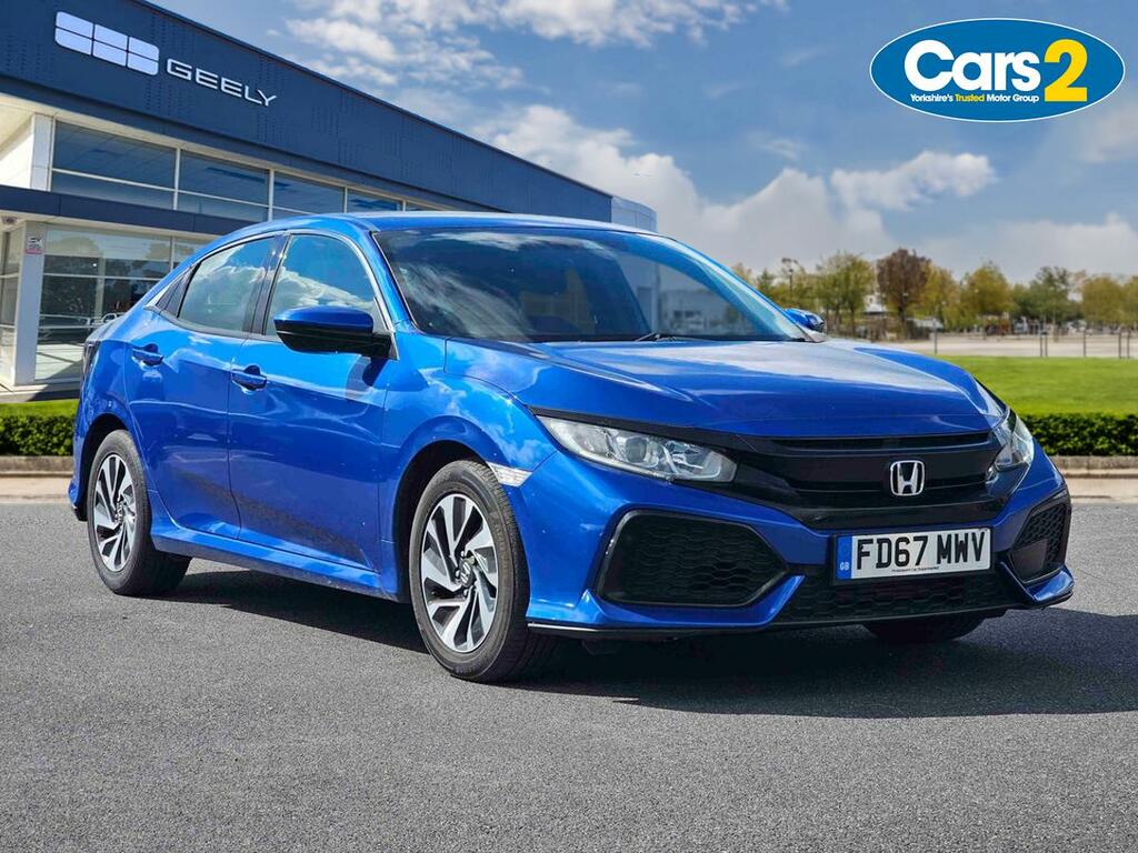 Honda Civic 1.0 Vtec Turbo Se FD67MWV Blue #2