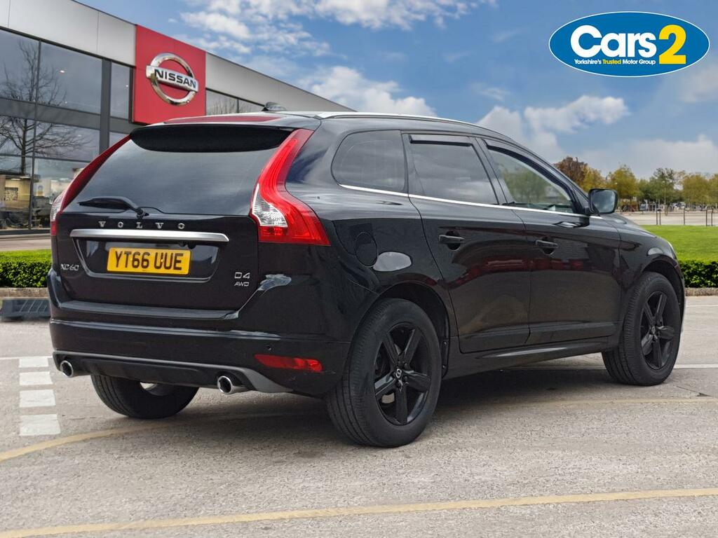 Volvo XC60 D4 190 R Design Lux Nav Awd Geartronic YT66UUE Black #6