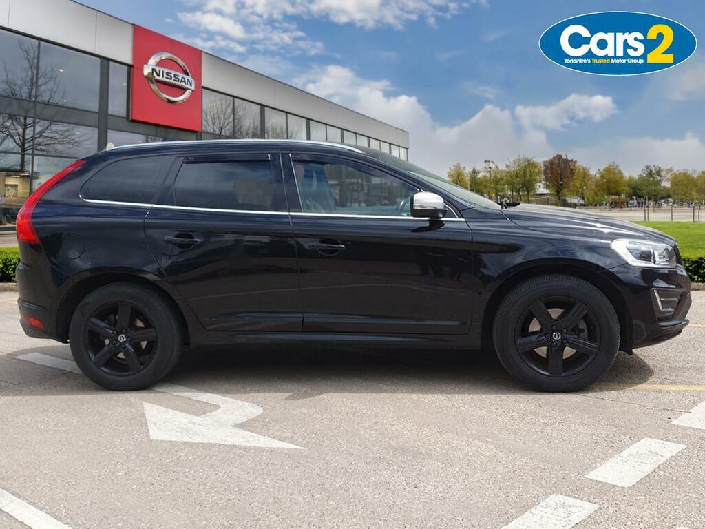 Volvo XC60 D4 190 R Design Lux Nav Awd Geartronic YT66UUE Black #3