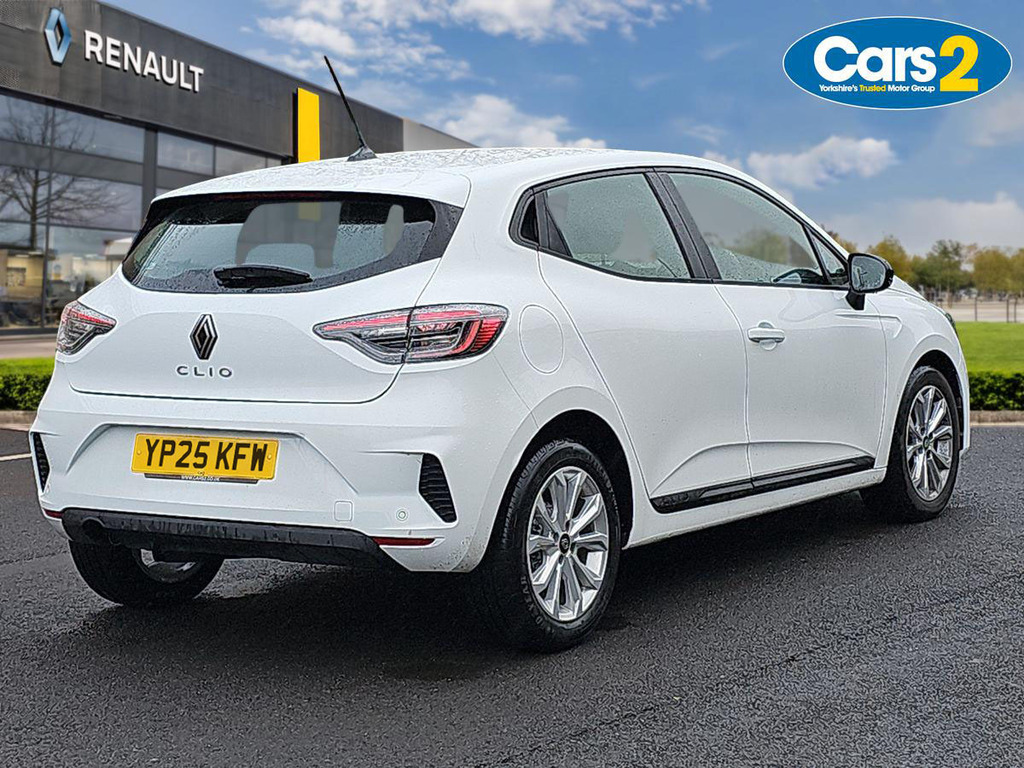 Renault Clio 1.0 Tce 90 Evolution YP25KFW White #3