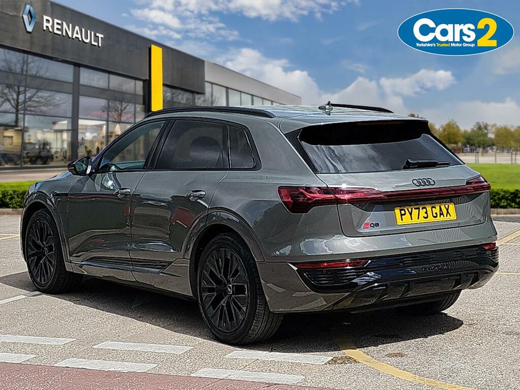 Audi Q8 e tron 300Kw 55 Quattro 114Kwh Black Edition Grey #5