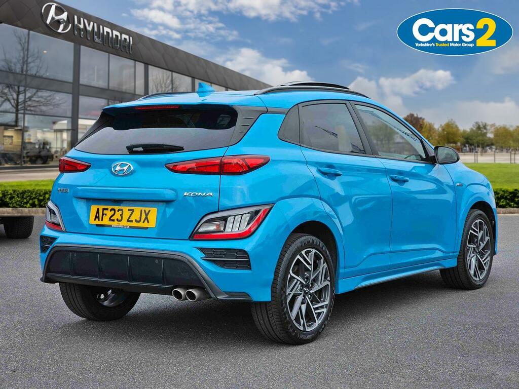 Hyundai Kona 1.0 Tgdi 48V Mhev N Line AF23ZJX Blue #3