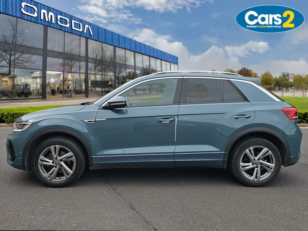Volkswagen T-Roc 1.5 Tsi R-line Dsg YA72ECD Blue #6