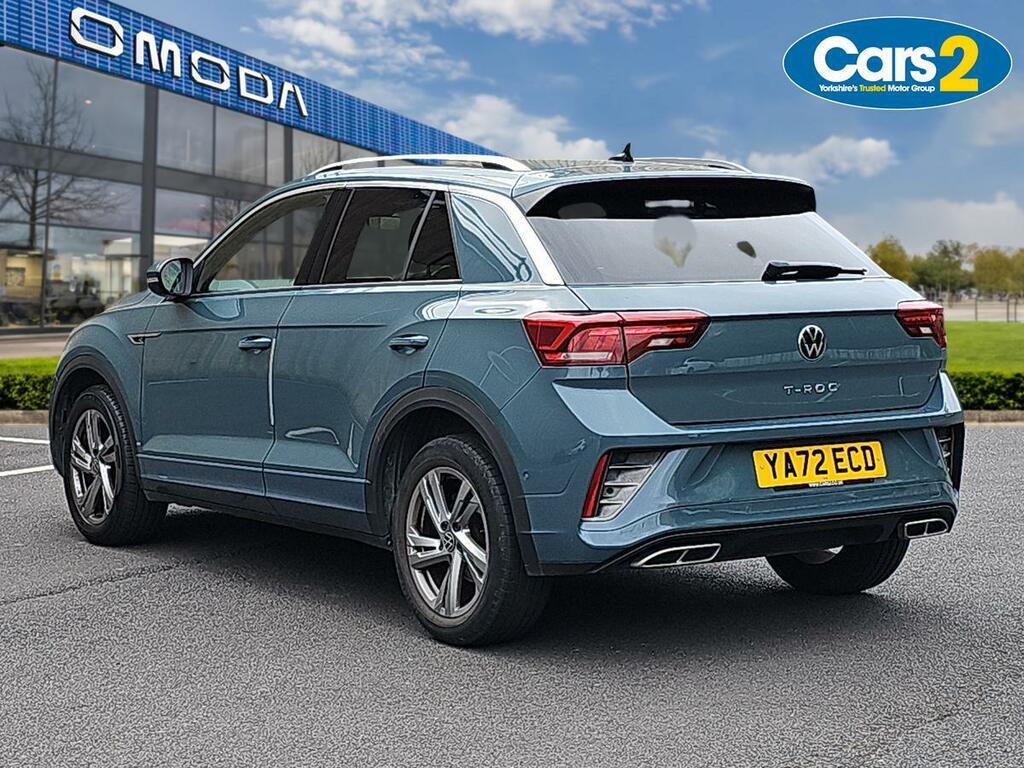 Volkswagen T-Roc 1.5 Tsi R-line Dsg YA72ECD Blue #5
