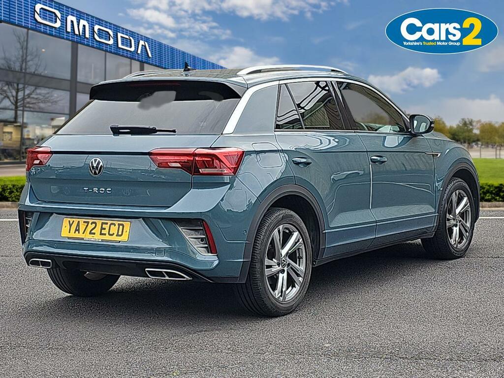 Volkswagen T-Roc 1.5 Tsi R-line Dsg YA72ECD Blue #3