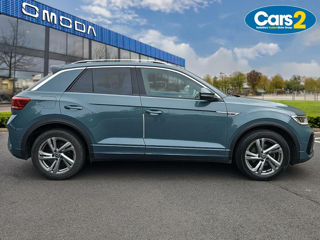 Volkswagen T-Roc 1.5 Tsi R-line Dsg YA72ECD Blue #2