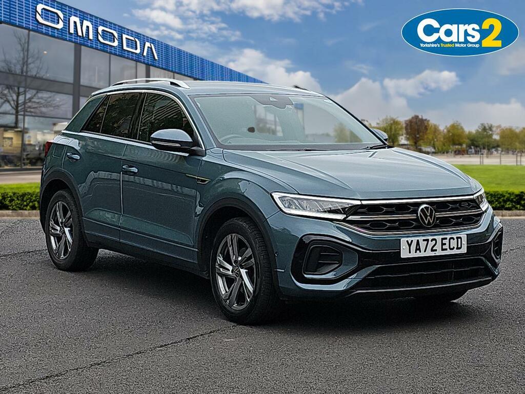 Volkswagen T-Roc 1.5 Tsi R-line Dsg YA72ECD Blue