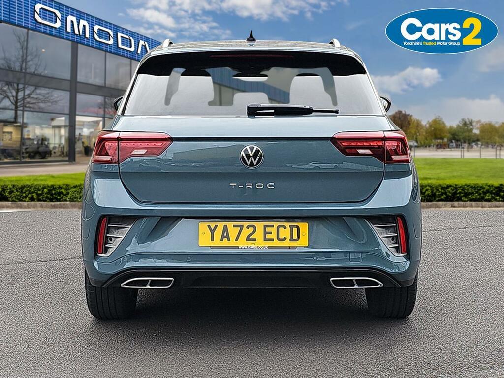 Volkswagen T-Roc 1.5 Tsi R-line Dsg YA72ECD Blue #4