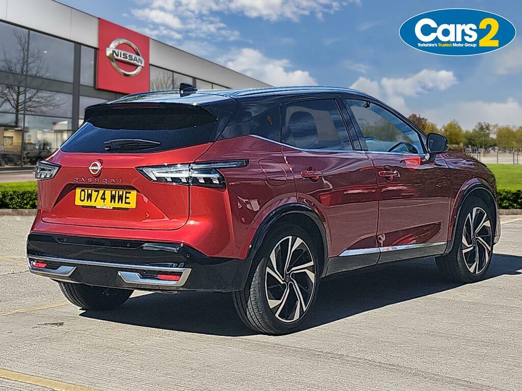 Nissan Qashqai 1.3 Dig-t Mh 158 Tekna OW74WWE Red #3
