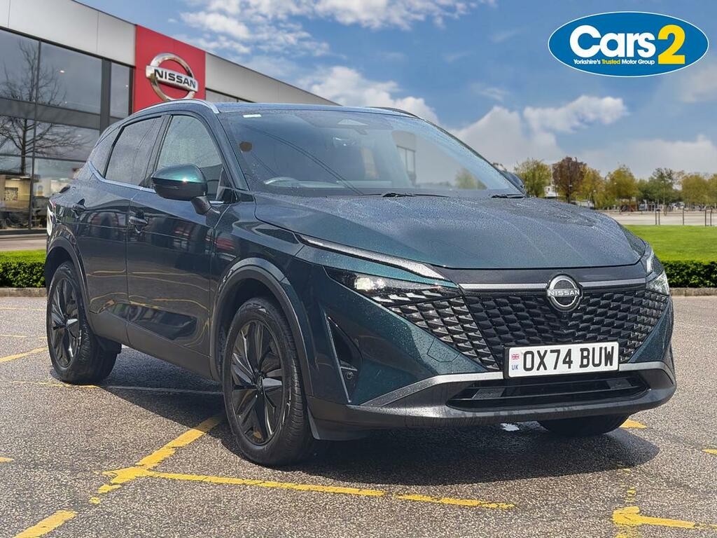 Nissan Qashqai 1.3 Dig-t Mh Tekna Green