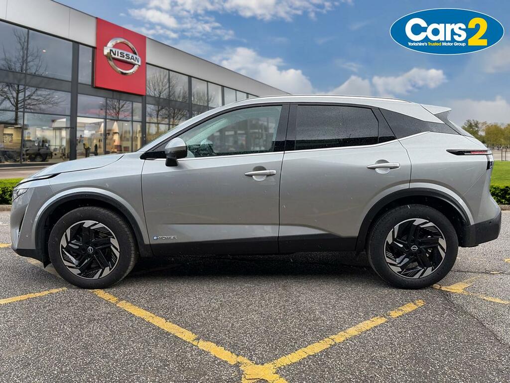 Nissan Qashqai 1.5 E-power N-connecta OX25DVJ Silver #6