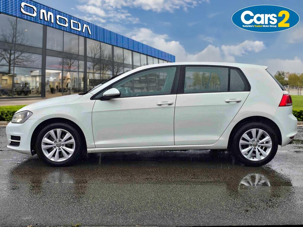 Volkswagen Golf 1.6 Tdi 105 Se ND13ZRR White #6