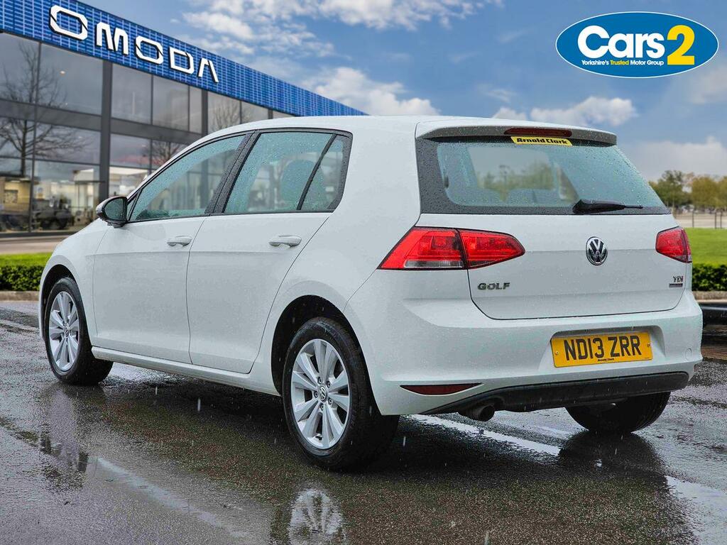 Volkswagen Golf 1.6 Tdi 105 Se ND13ZRR White #5