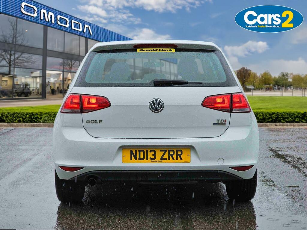 Volkswagen Golf 1.6 Tdi 105 Se ND13ZRR White #4